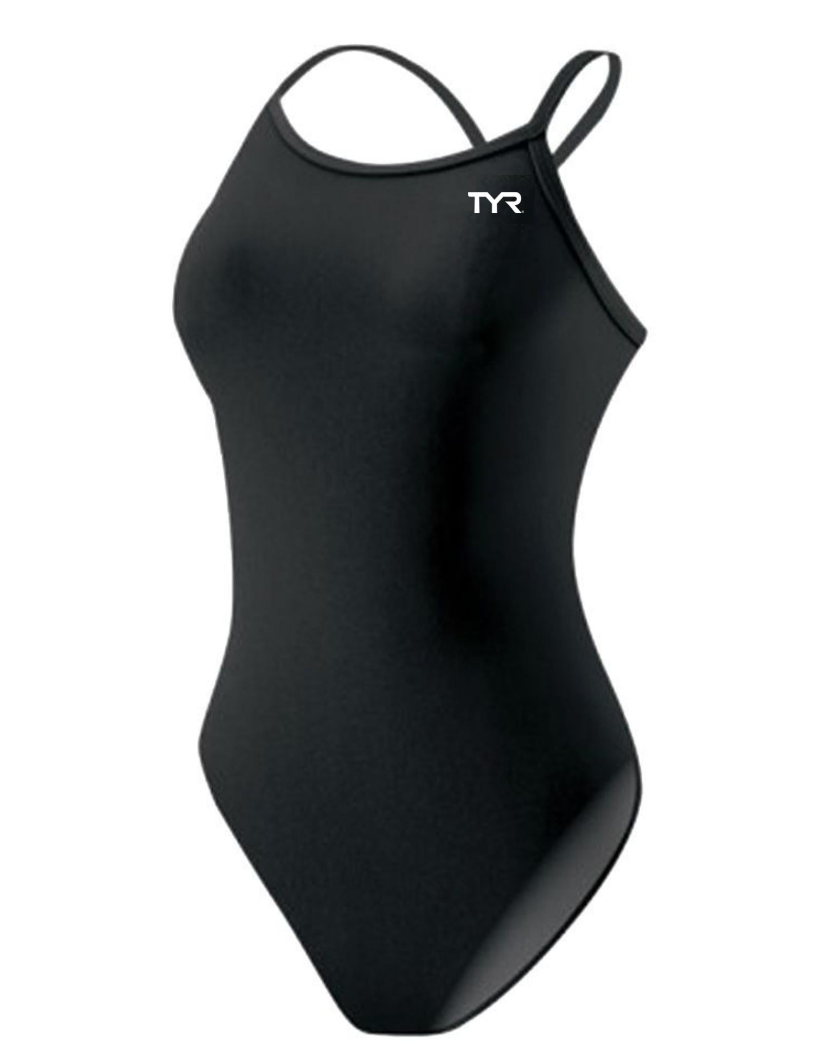 TYR Durafast Diamondfit Swimsuit - Black
