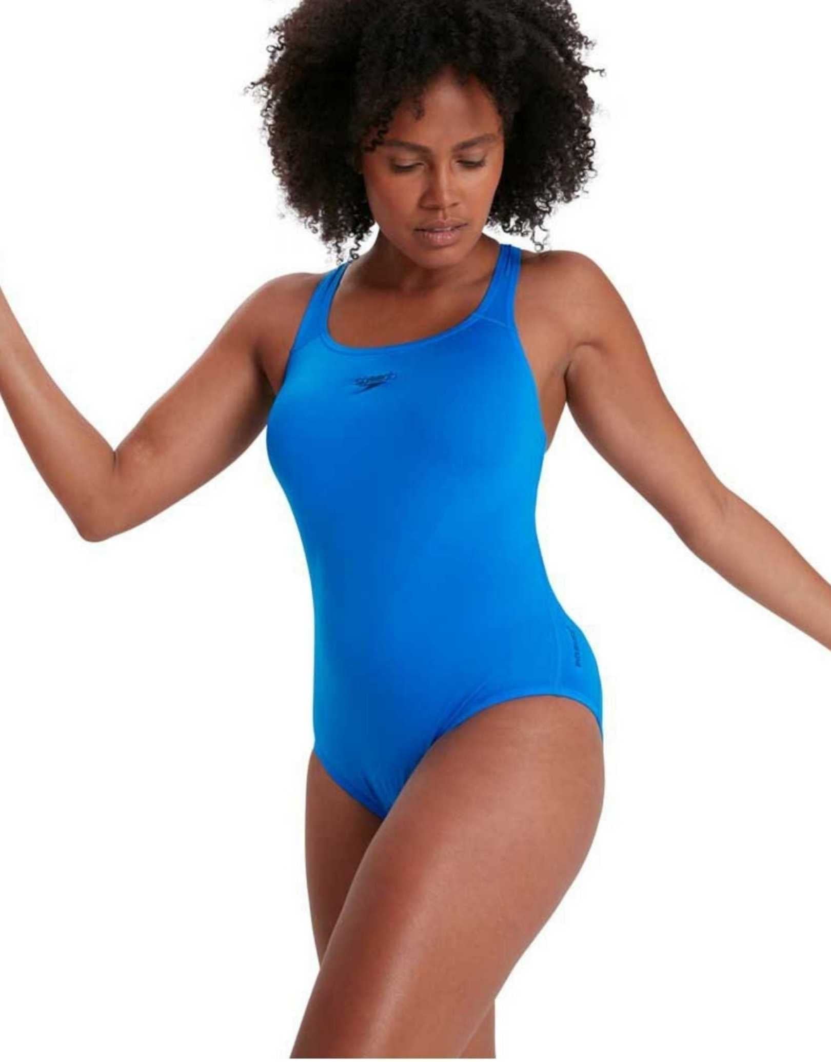Speedo Plus Placement Medalist Swimsuit Blue