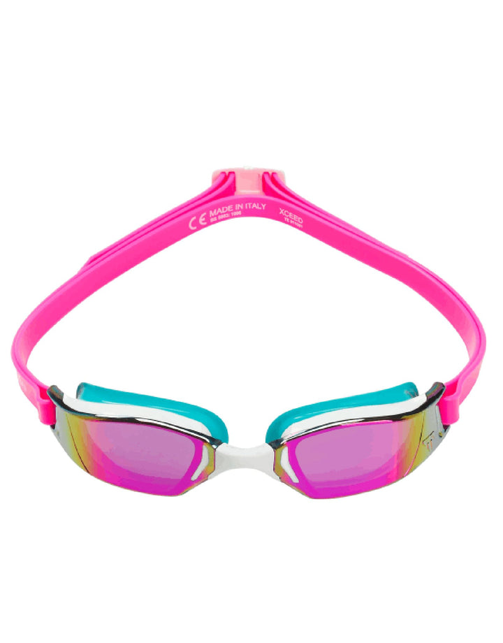 michael phelps xceed goggles Aqua Sphere Xceed Mirror Titanium Goggle – theSwimmingShop