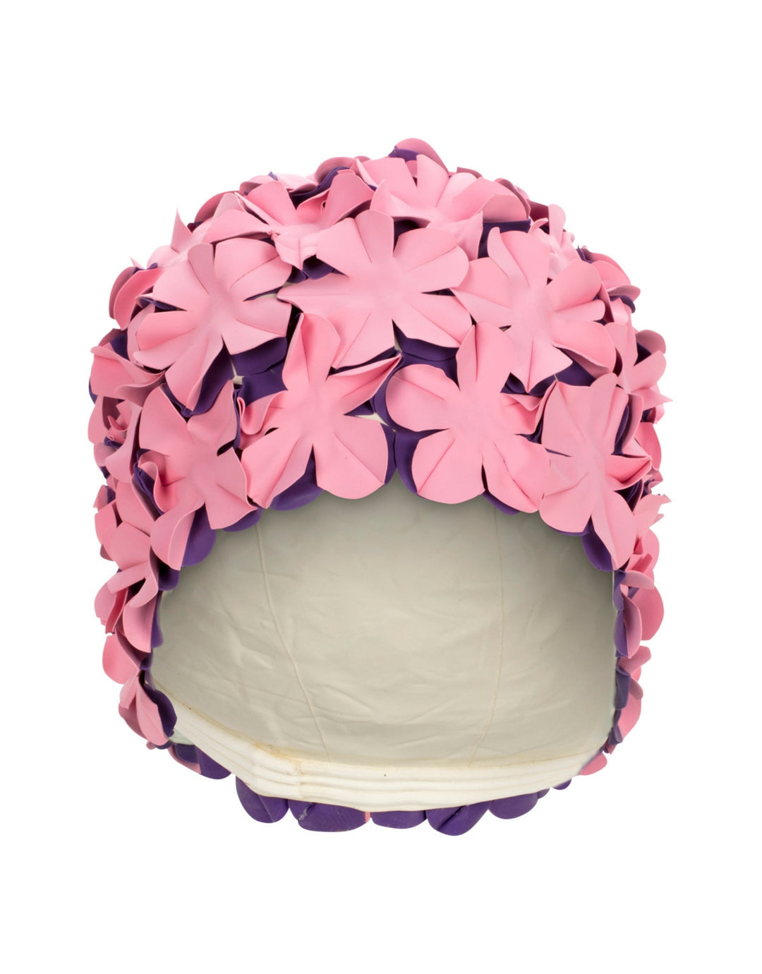 Fashy Flower Rubber Swim Cap with Eye Catching Flowers