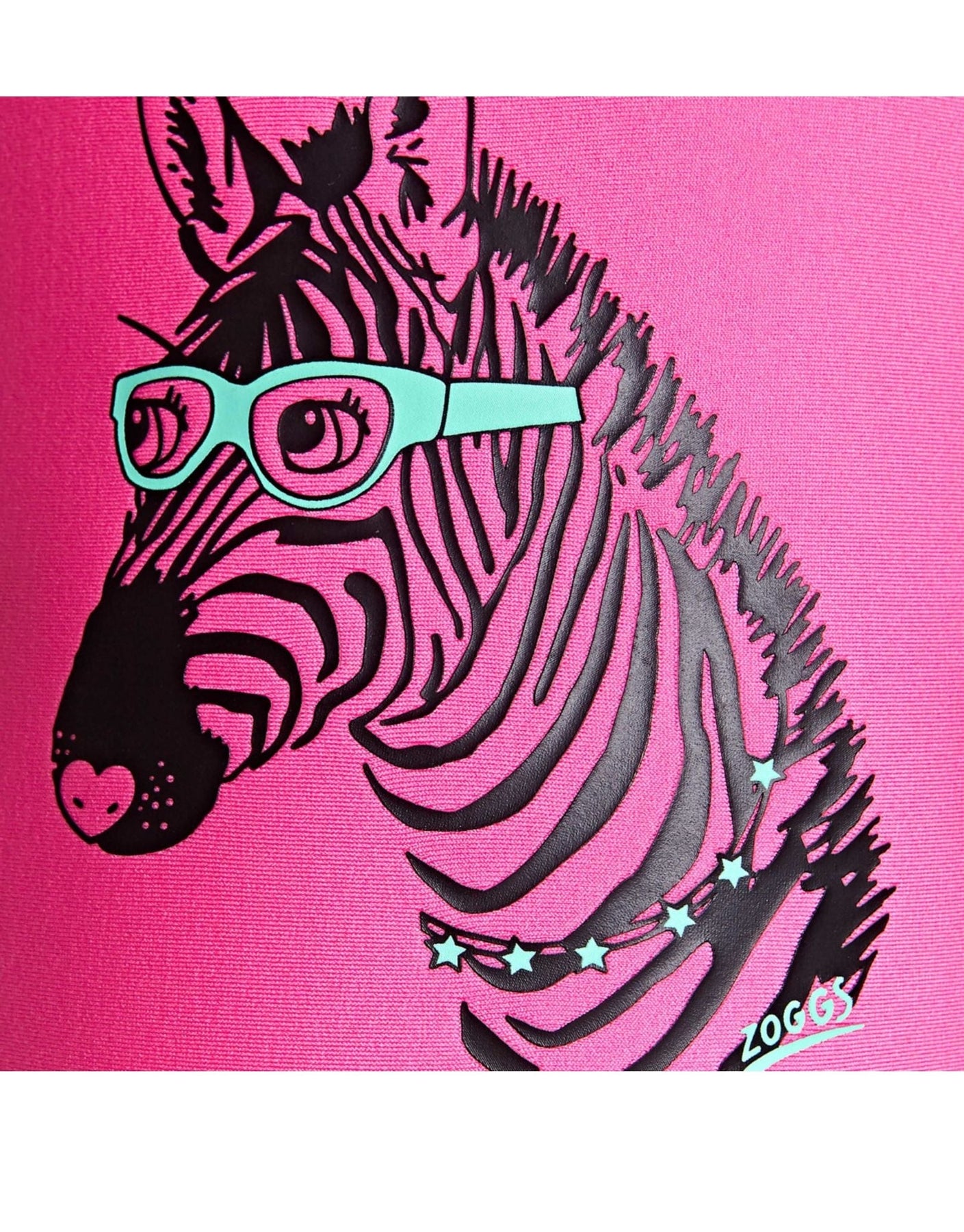 Zoggs Tots Girls Zebra Classicback - Pink | theSwimmingShop