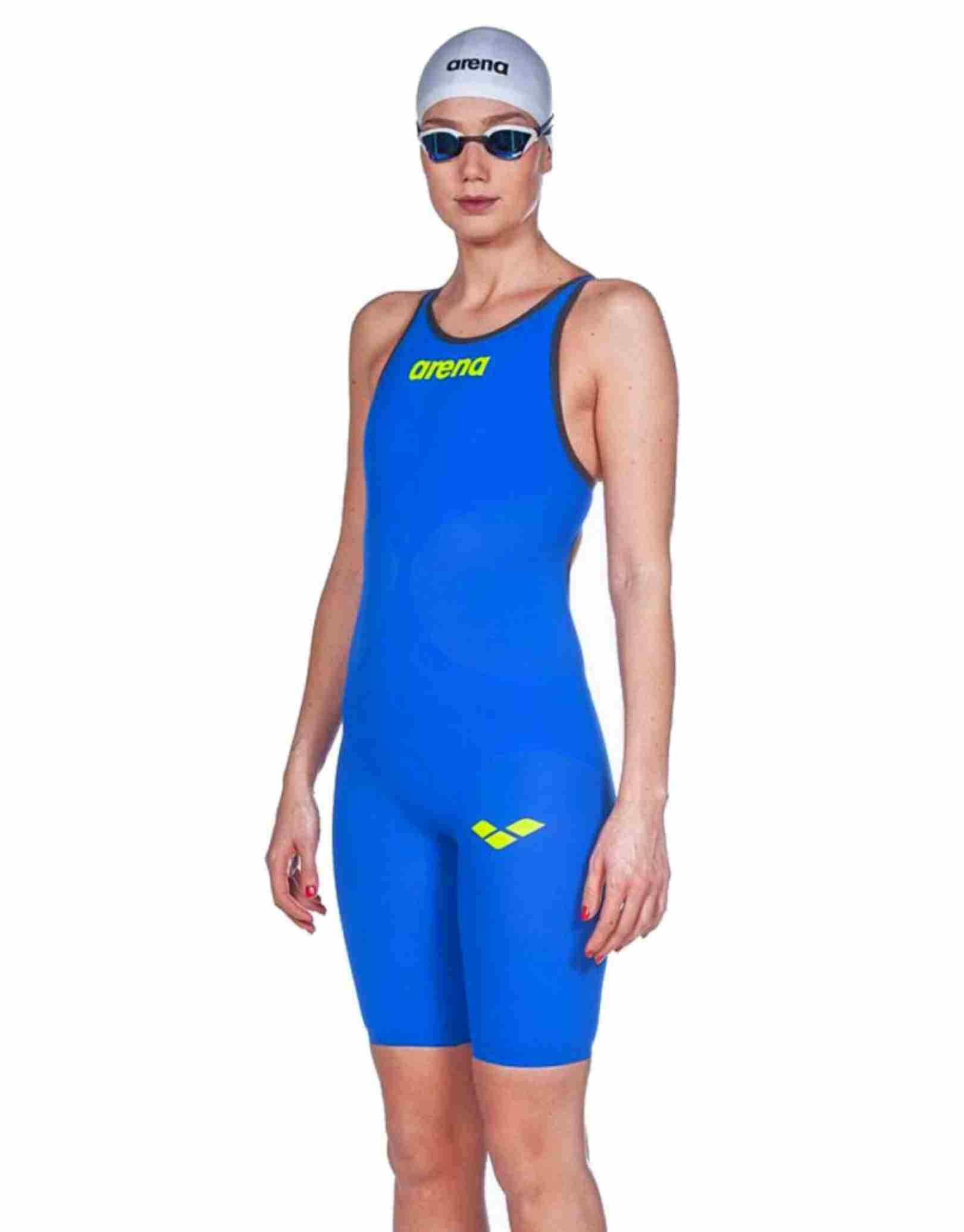 Arena Powerskin Carbon Air 2 Full Body - Blue/Grey | theSwimmingShop