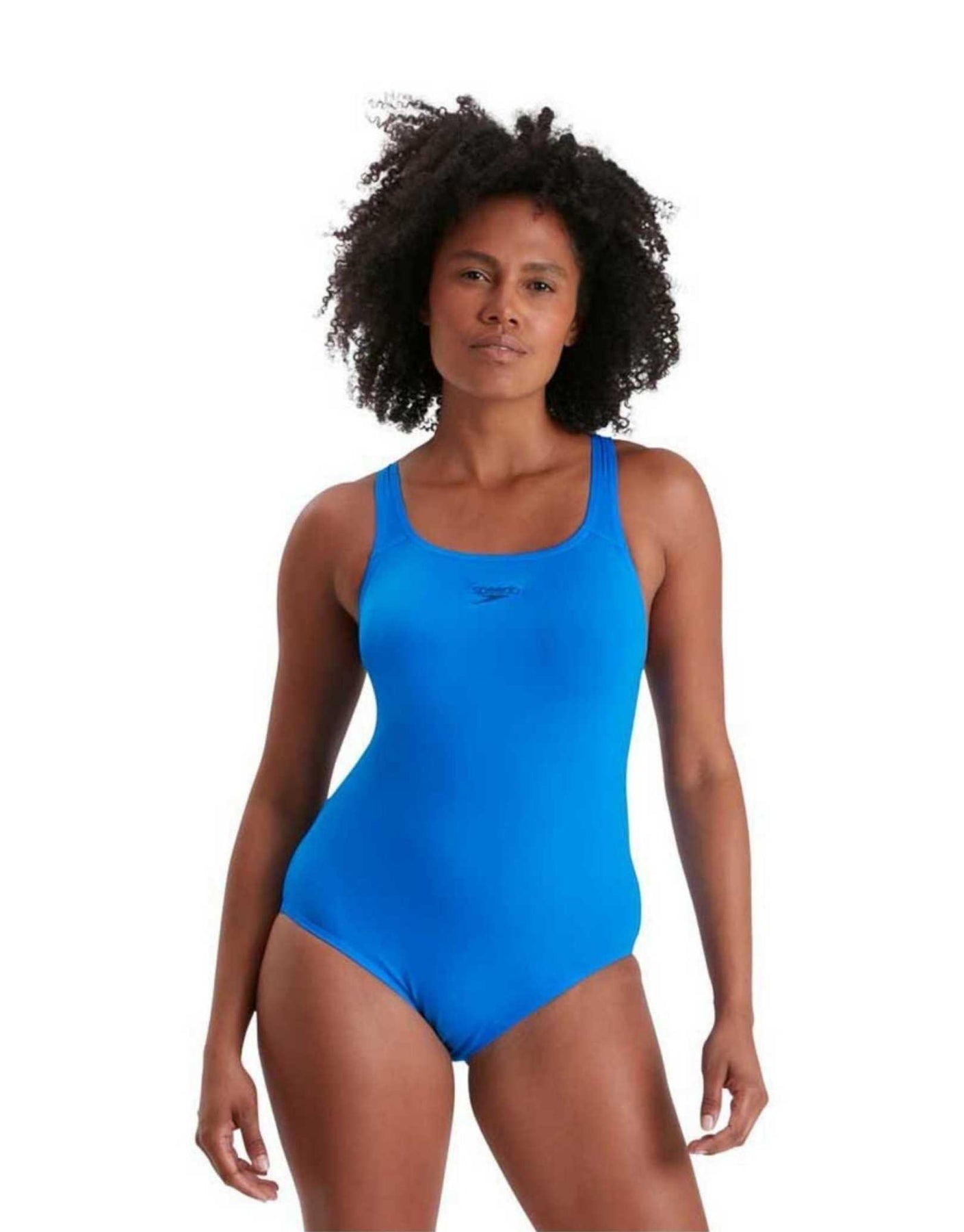 Speedo Women's ECO Endurance+ Medalist Swimsuit Navy Blue One Piece RRP £32