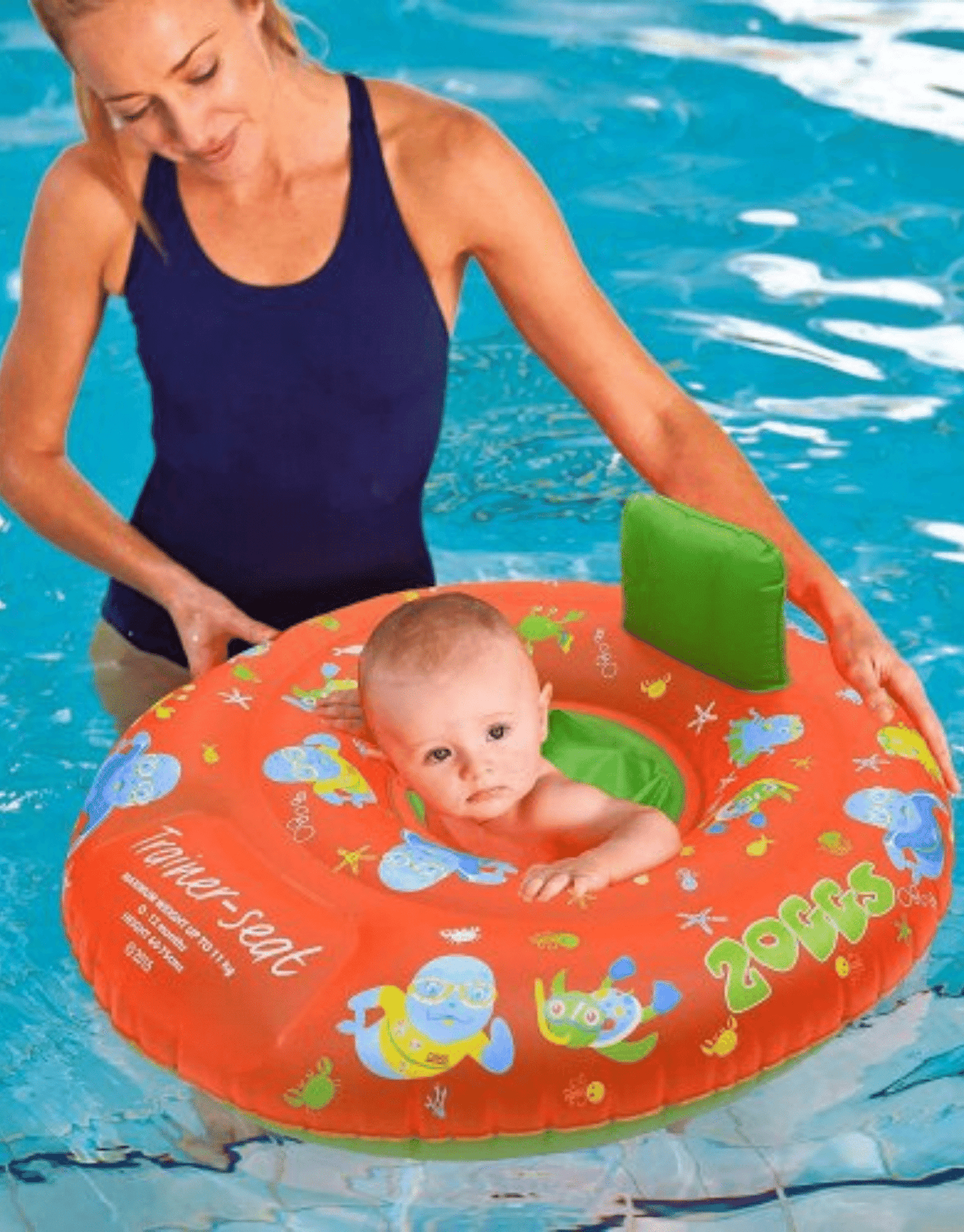 Baby swim float 3 top months